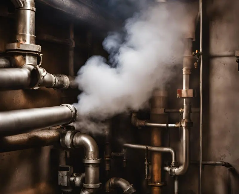 Pipe Leak Smoke Detection