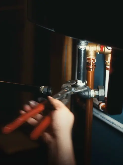 Attaching Pipe to the Water Heater